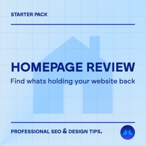 Homepage Review for SEO and UX and Graphic Design Tips