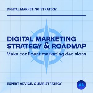 Digital marketing strategy and roadmap product card